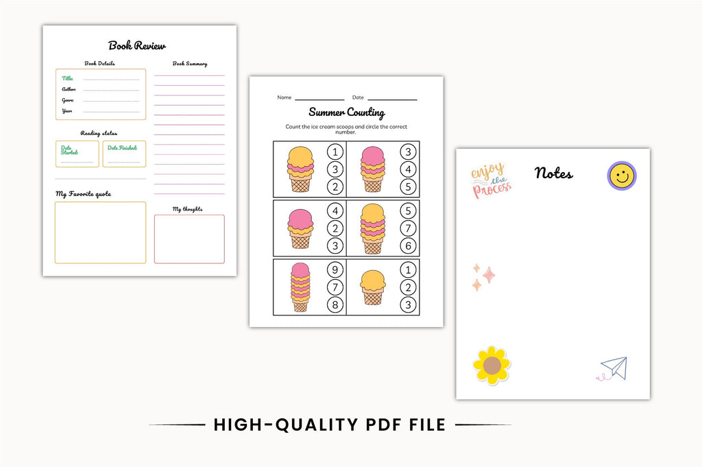 Kids Summer Activity Planner