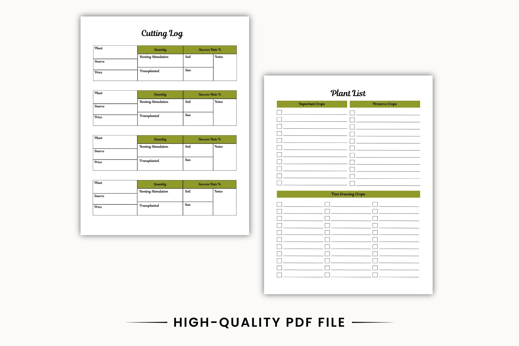 Garden Planting Planner