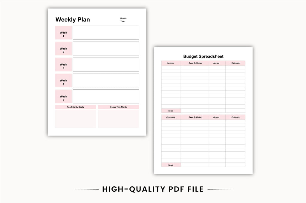 Pretty Babe Planner