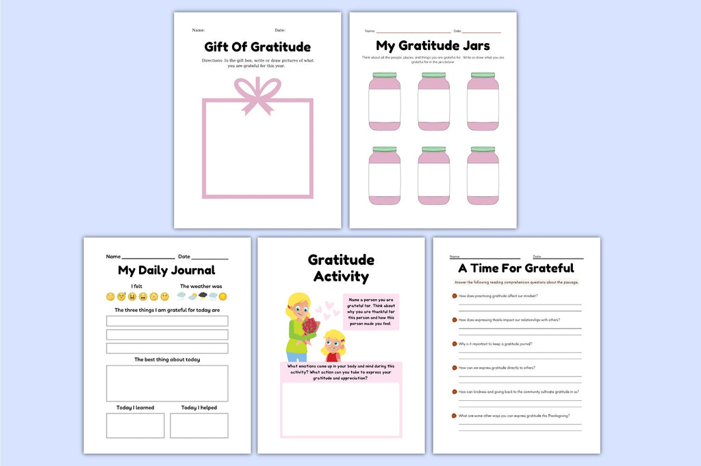 Gratitude Journal for Kids