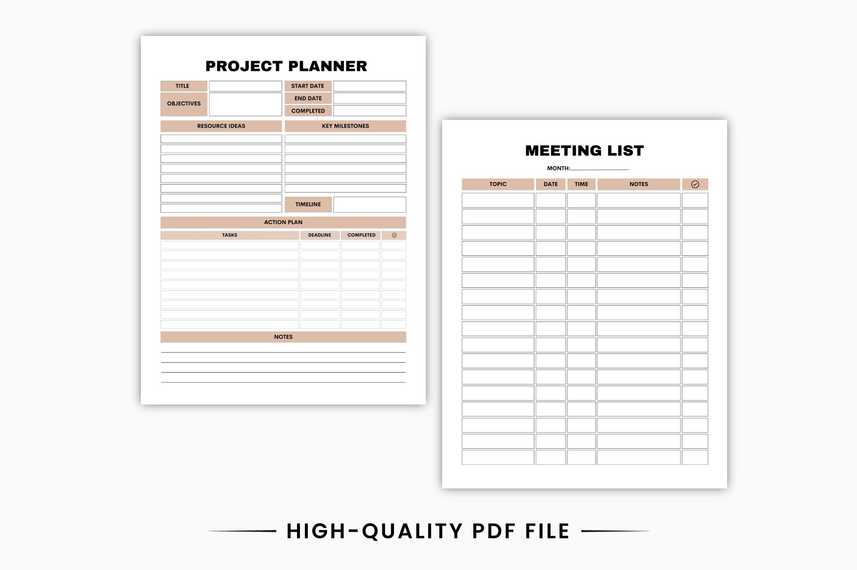 Office Work Planner