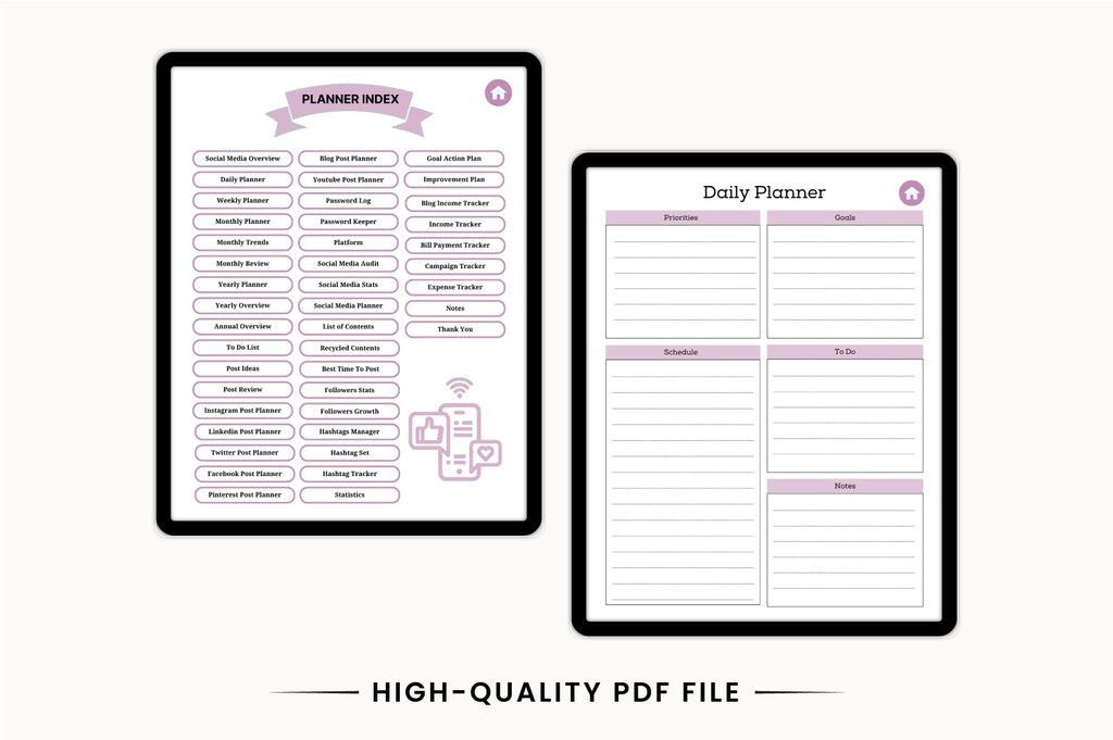 Social Media Content Planner