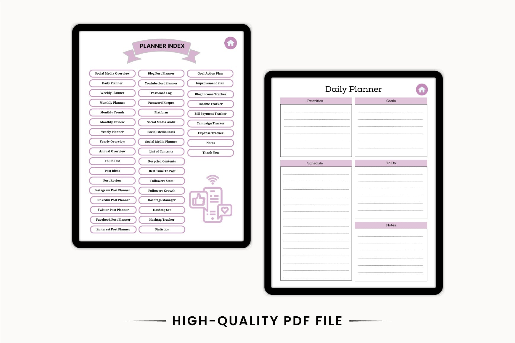 Social Media Content Planner