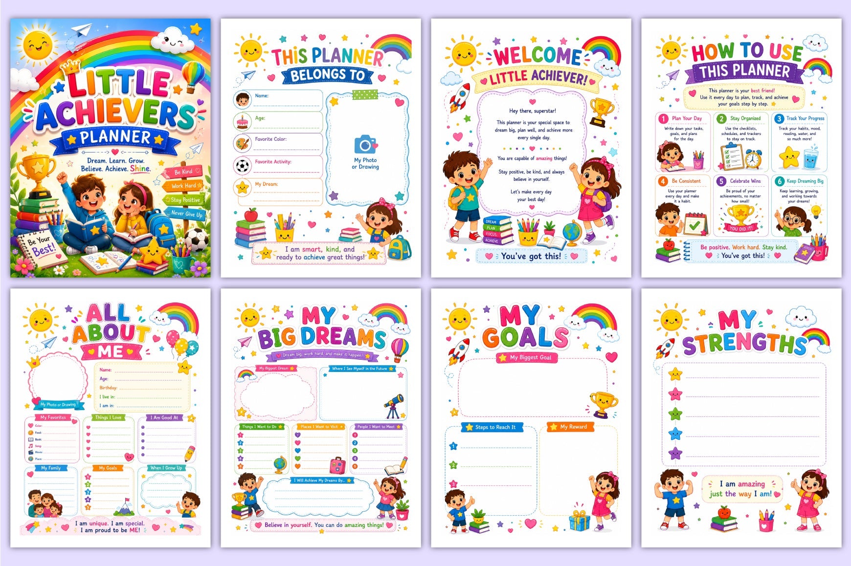 Little Achievers Planner