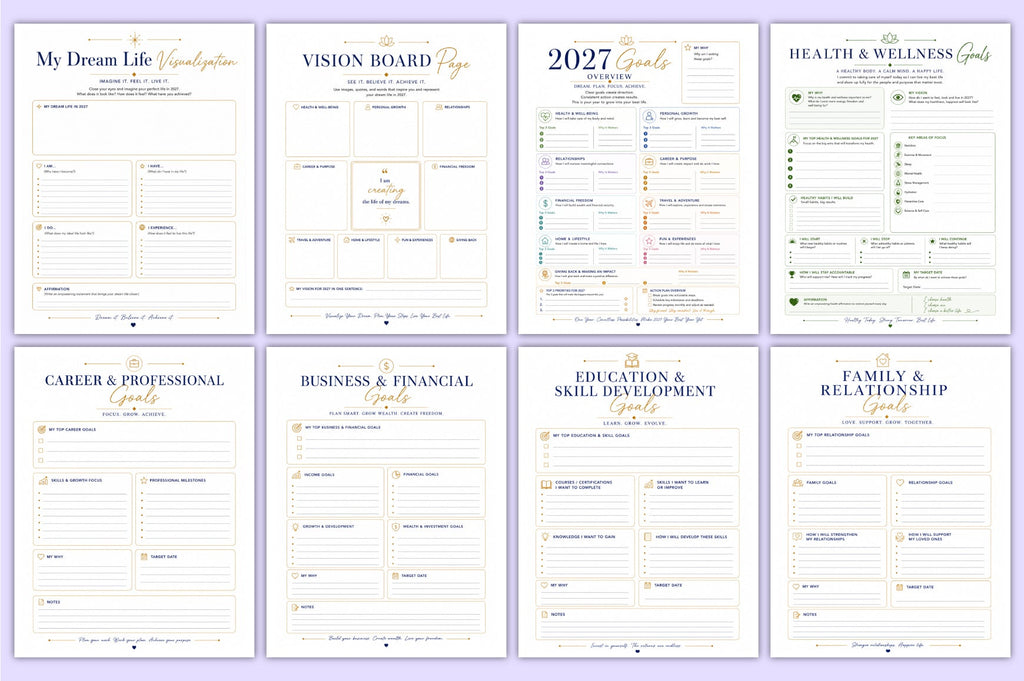 Vision Driven Living Planner
