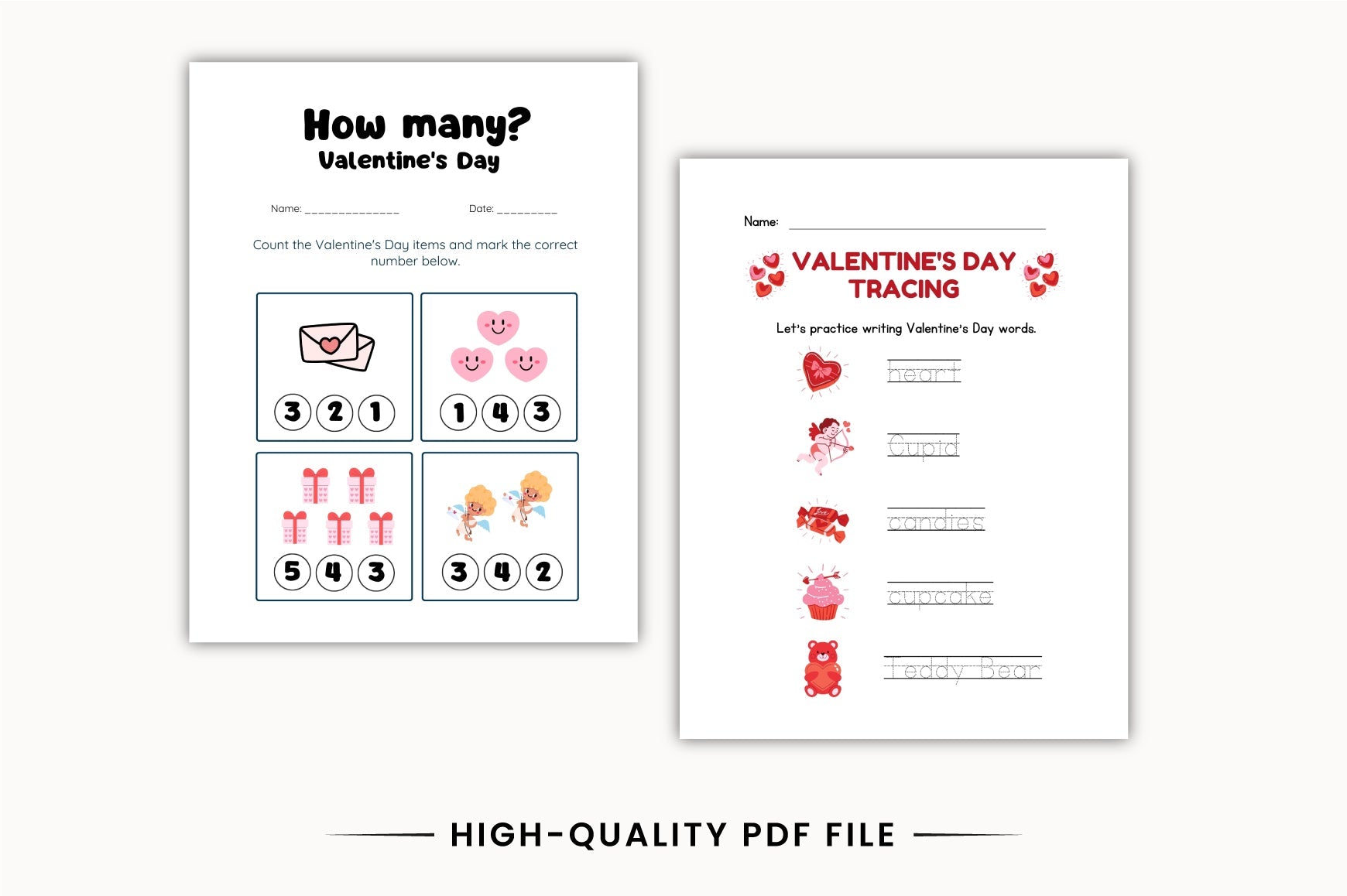 Valentine's Day Activity Planner