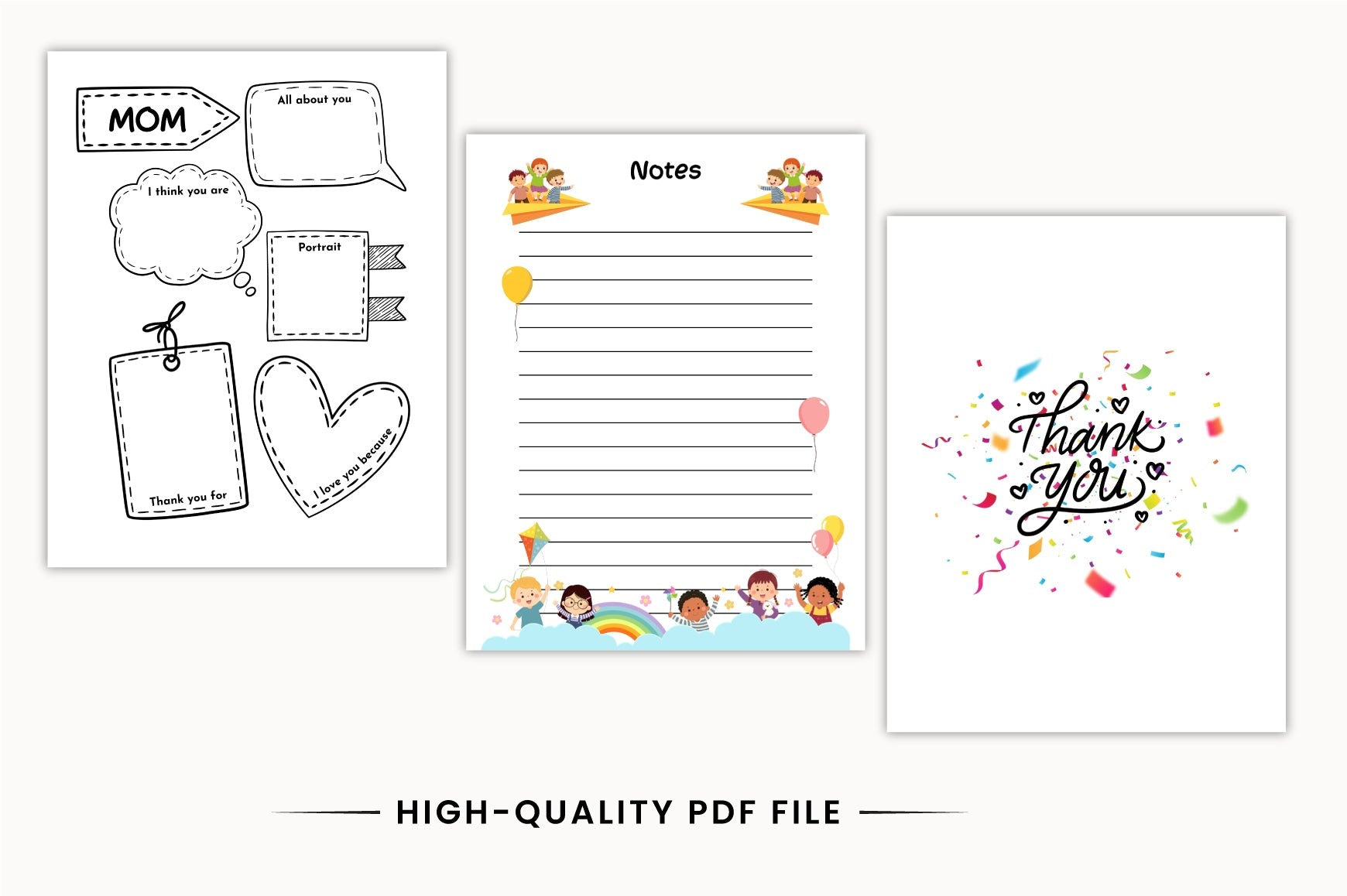 Busy Mom Kids Planner