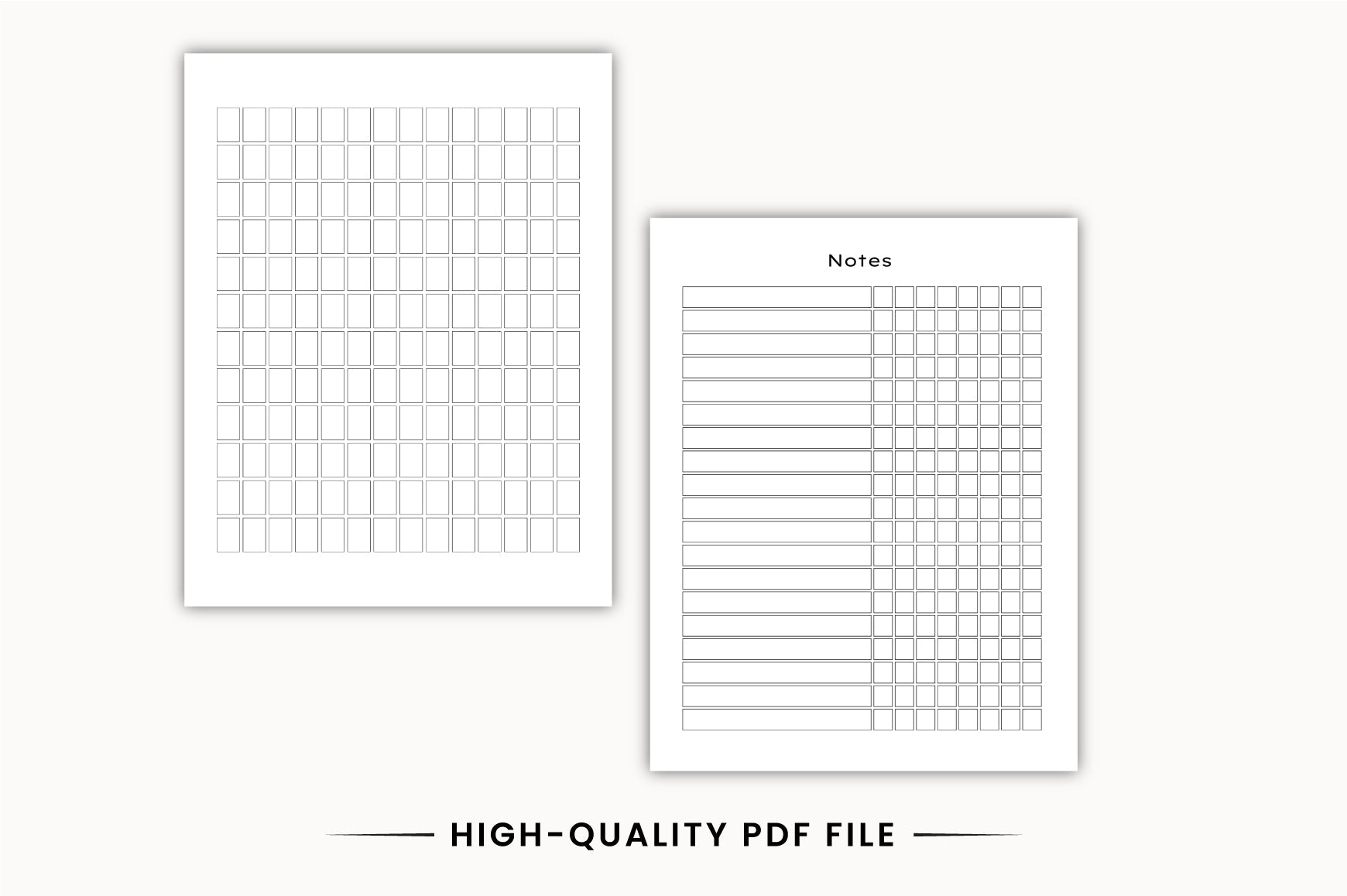 Lined Planner