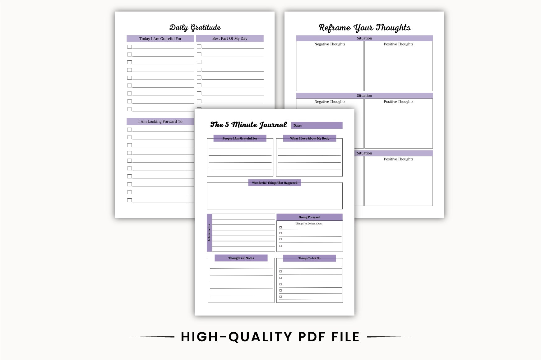 Women's Self-Care Gratitude Journal