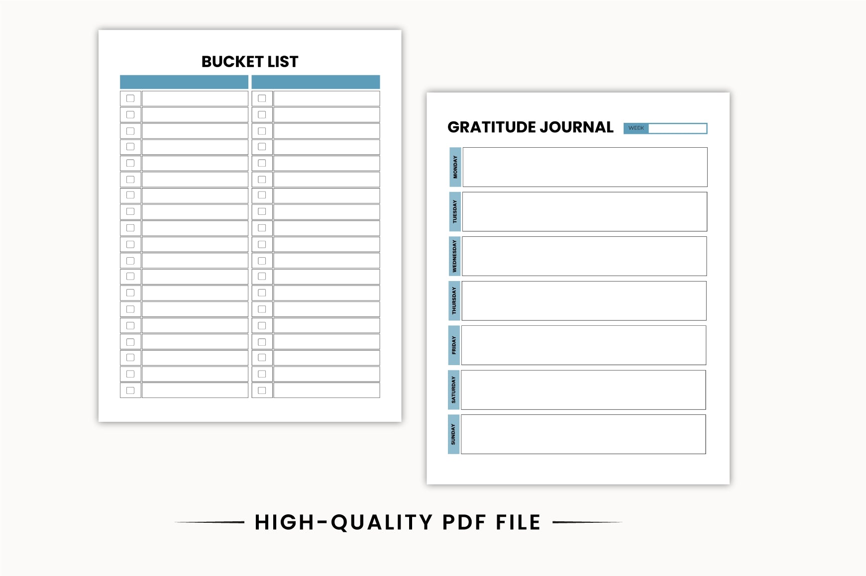 ADHD Focus Planner for Improved Concentration Digital Preview