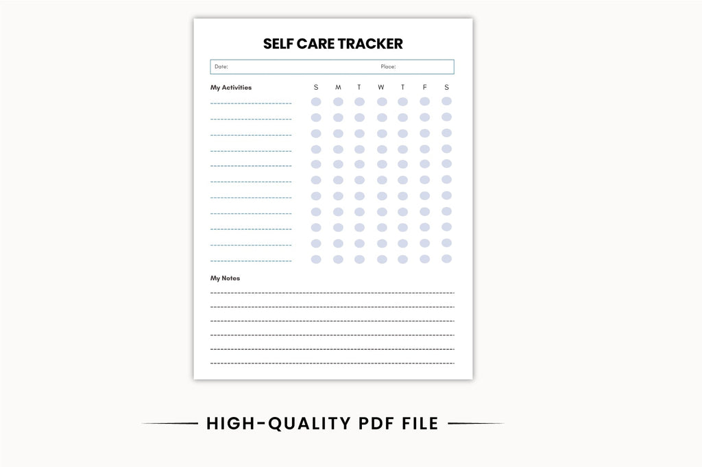 Adult ADHD Focus Planner printable PDF instant download