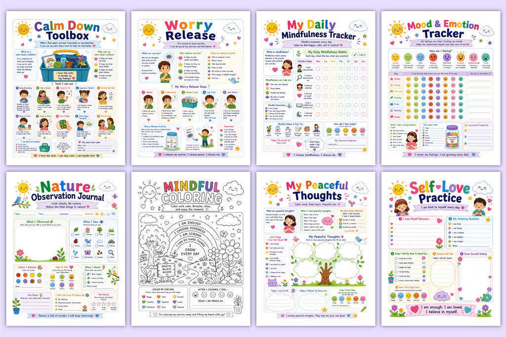 Mindfulness For Kids Workbook