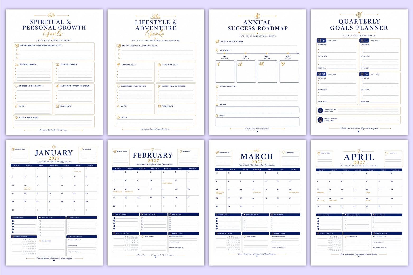 Vision Driven Living Planner