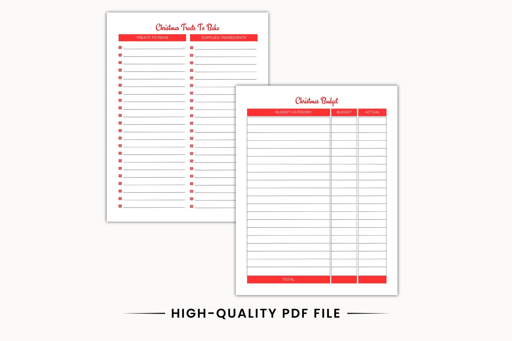 Ultimate Christmas Planner