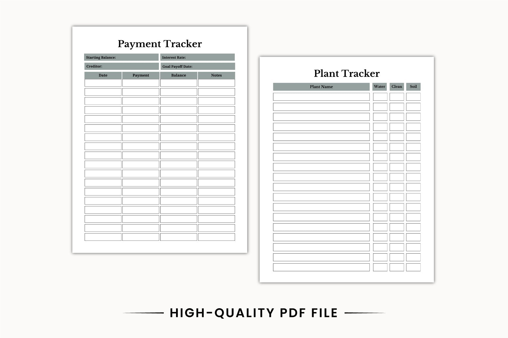 Household Management Planner