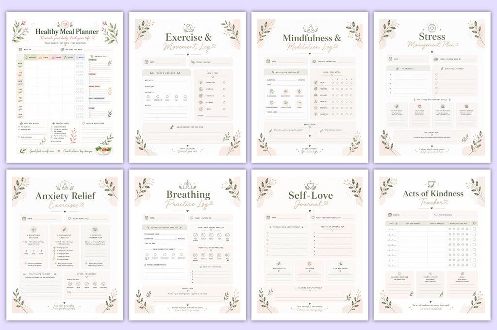 Self Care Planner