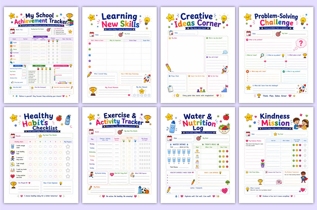 Future Achievers For Kids Planner