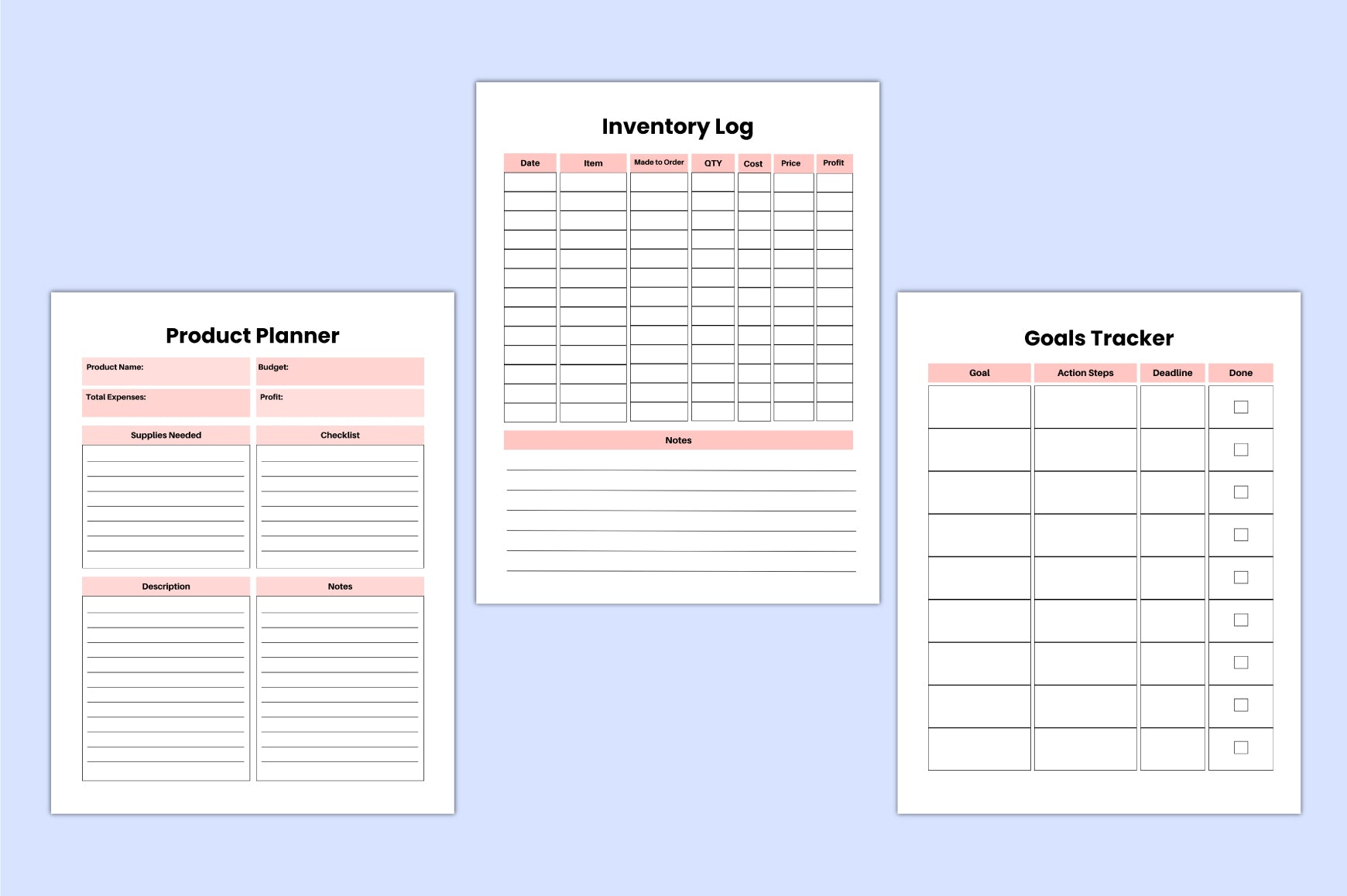 Craft Business Planner