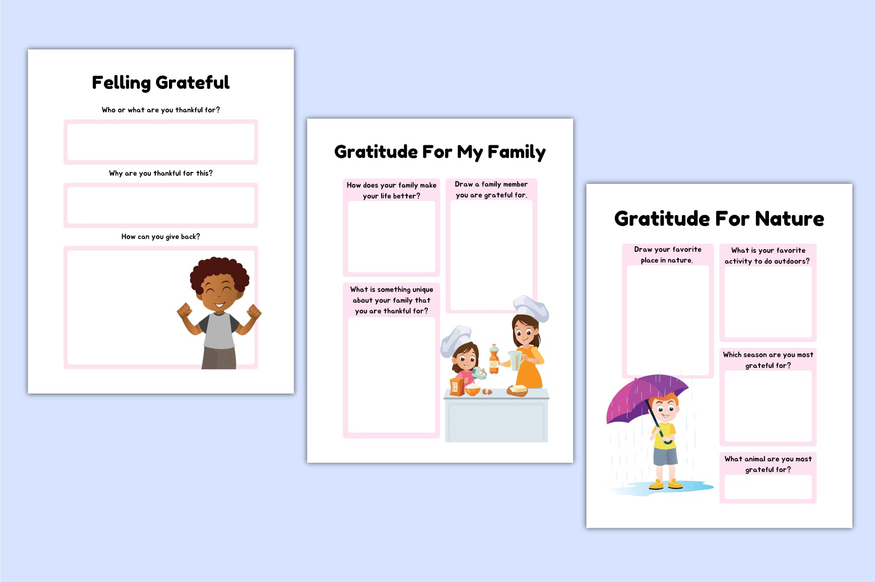 Gratitude Journal for Kids