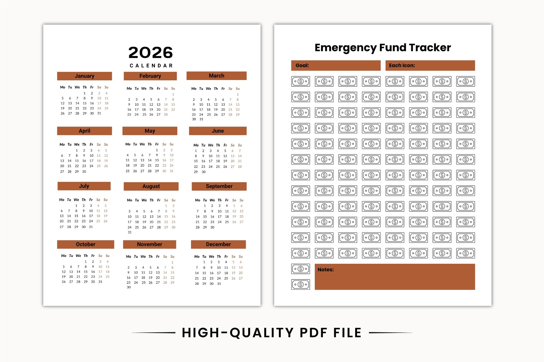 Ultimate Savings Challenge Planner