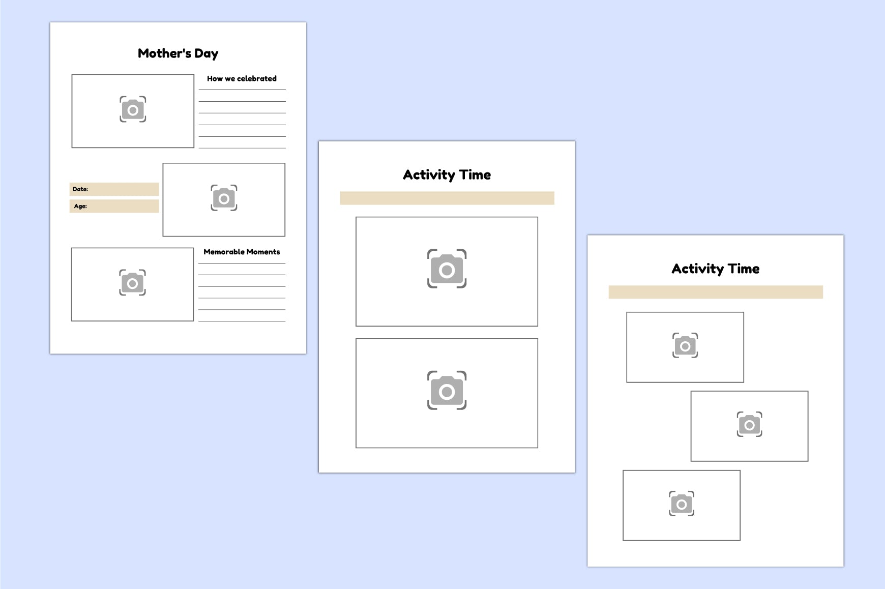 Newborn Memory Milestone Book