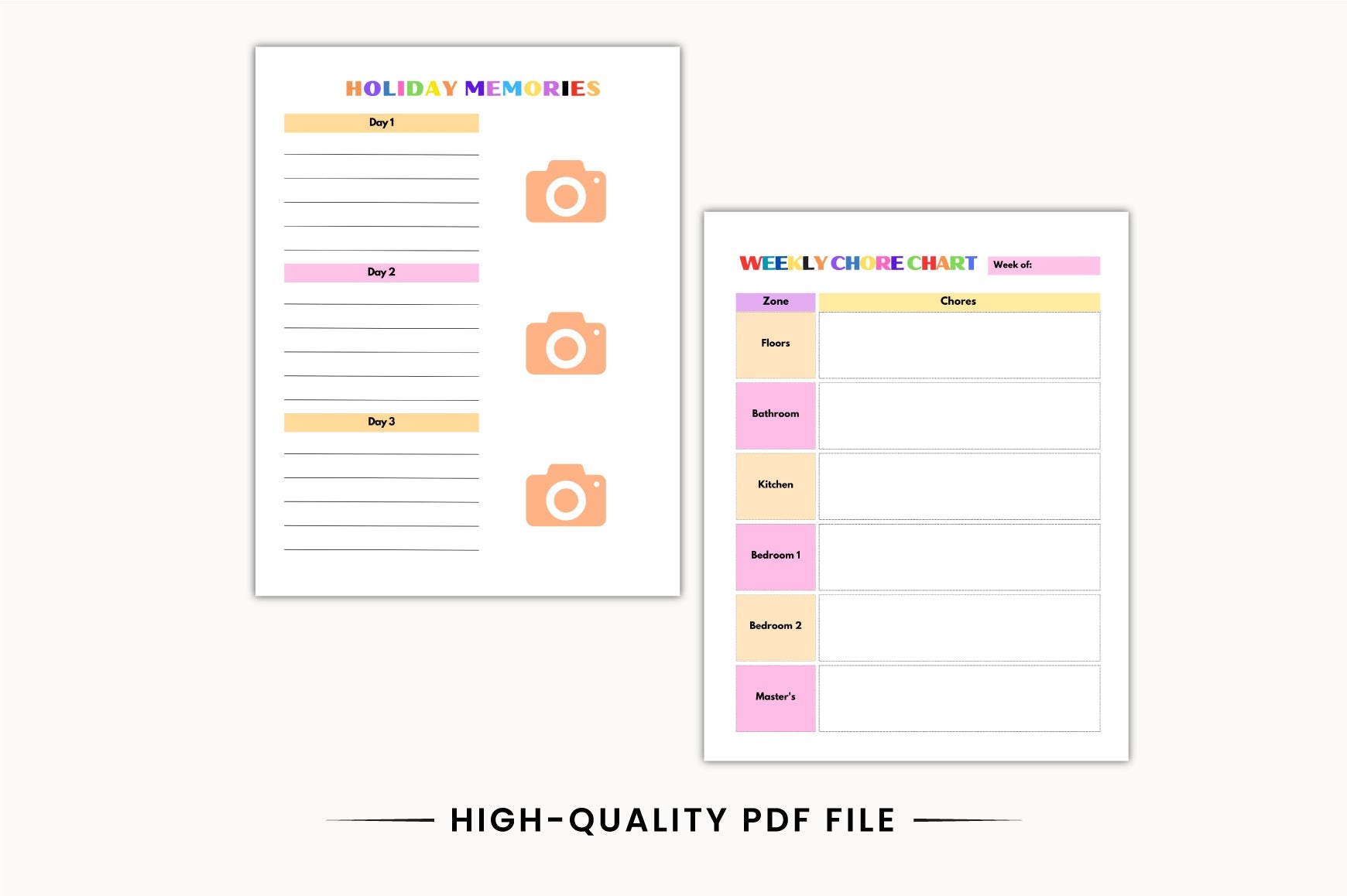ADHD Daily Planner for Kids Digital Preview