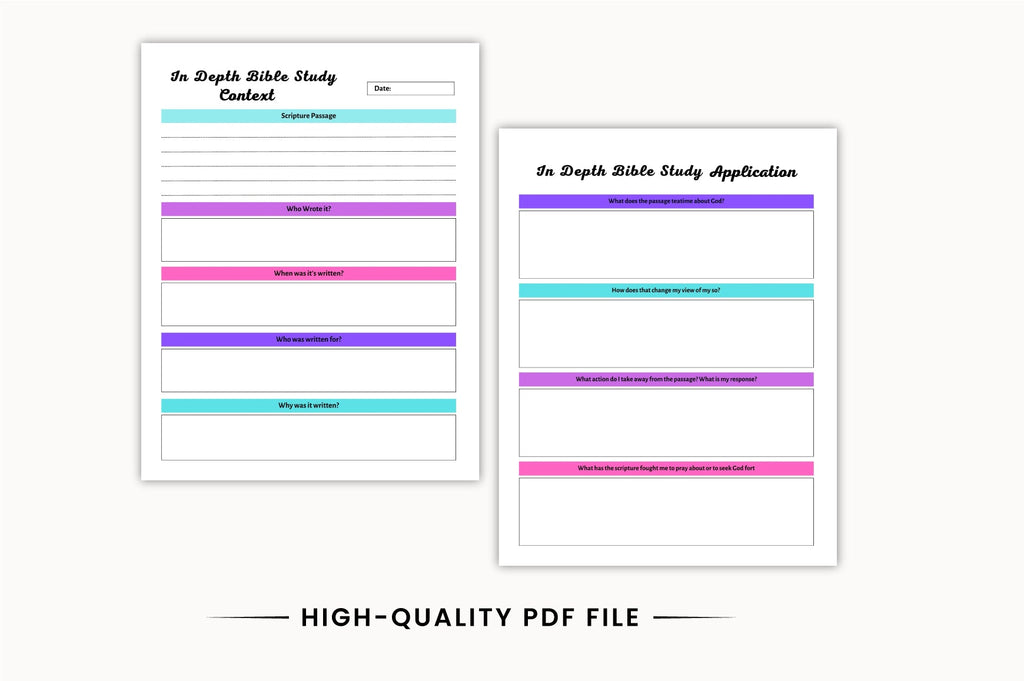 Faith Devotional Planner