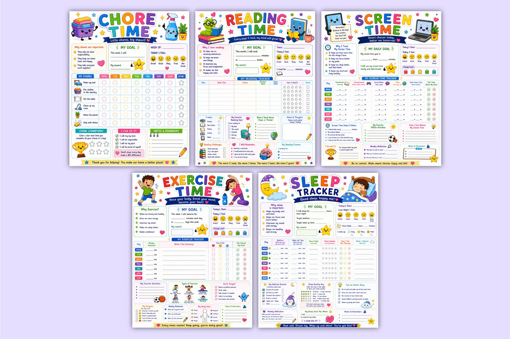 Adhd For Kids Planner