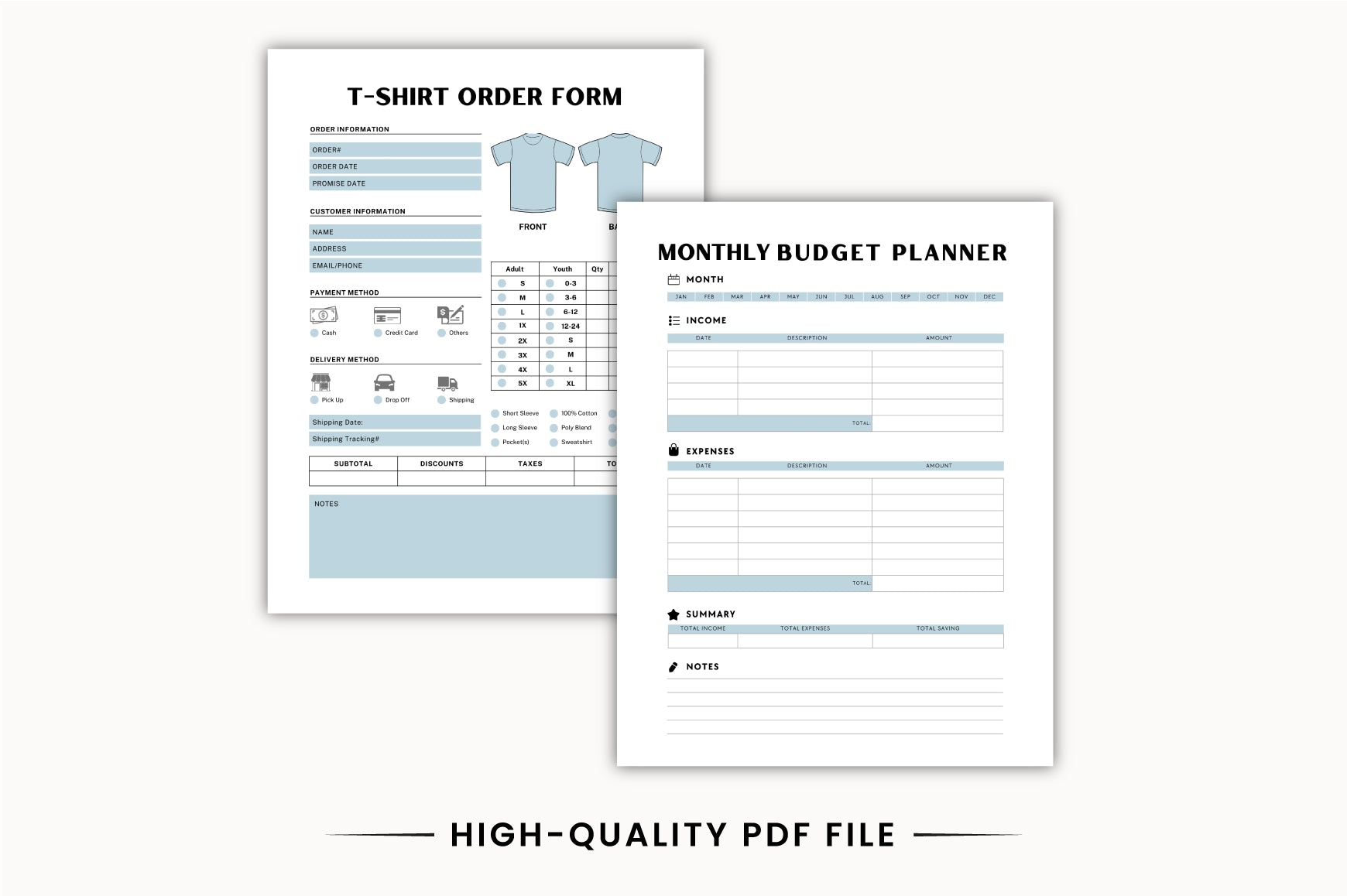 On-Demand Shirt Planner