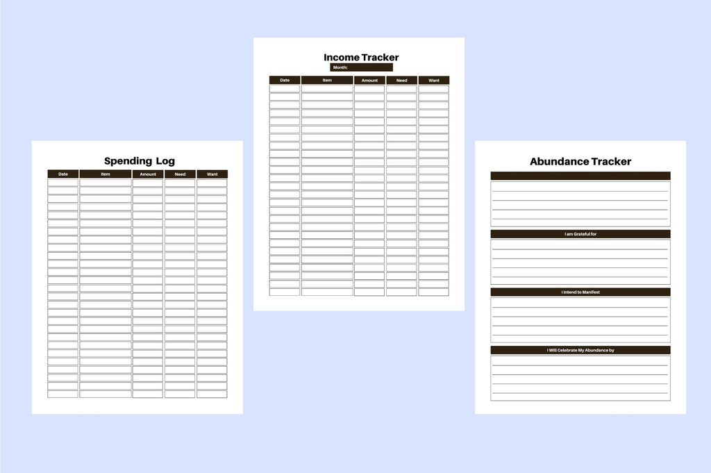 Abundance Positive Mindset Journal