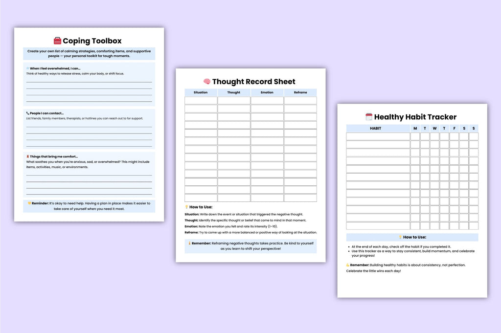 Depression Support Recovery Workbook