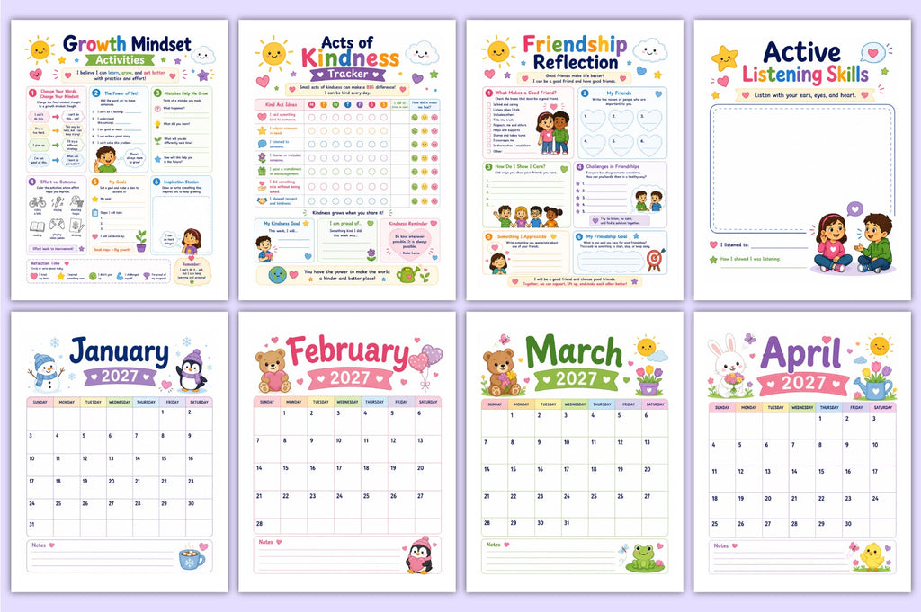 Social Emotional Learning Planner