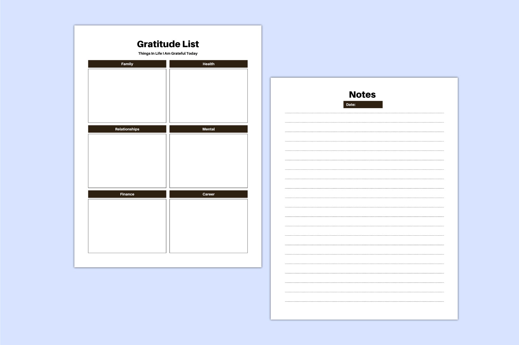 Abundance Positive Mindset Journal
