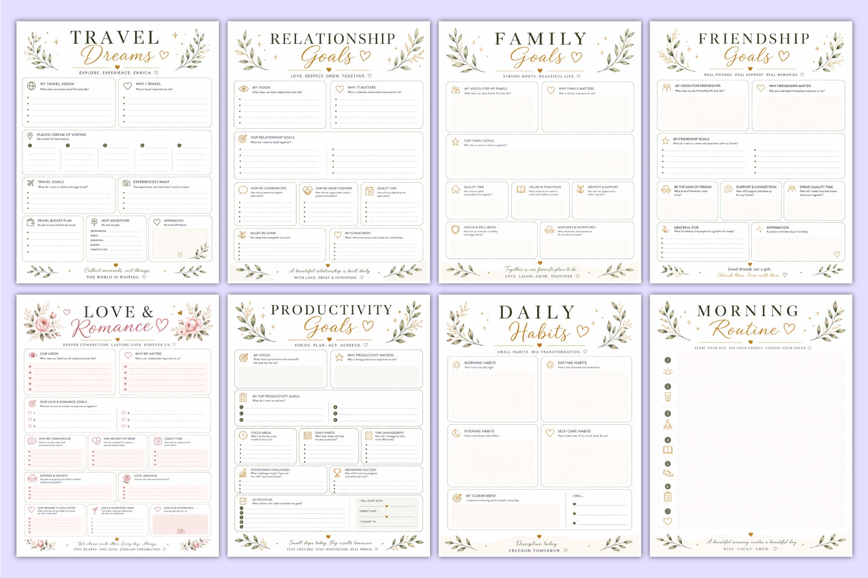 Vision Board Planner
