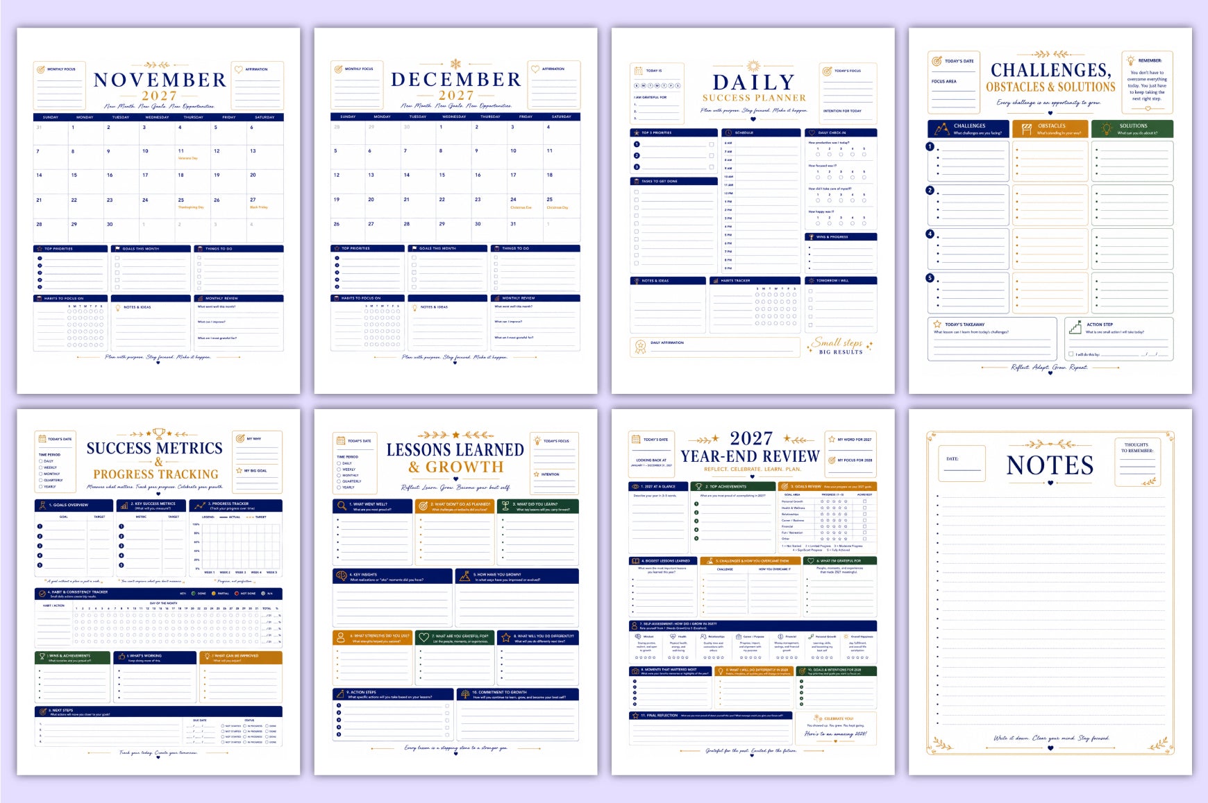 Vision Driven Living Planner