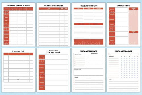 Adult ADHD Planner for Effective Organization daily planning worksheets for ADHD productivity