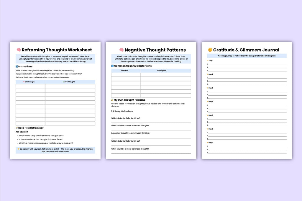 Depression Support Recovery Workbook