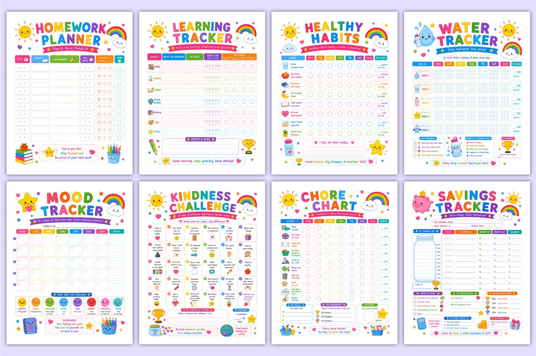Little Achievers Planner