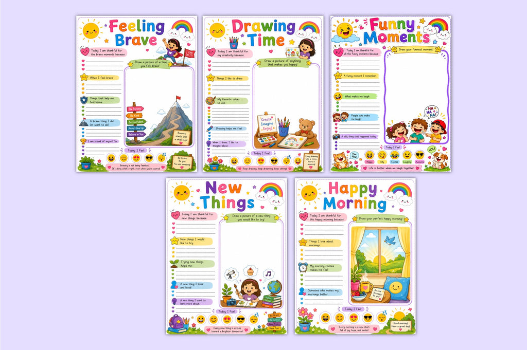 Gratitude For Kids Journal