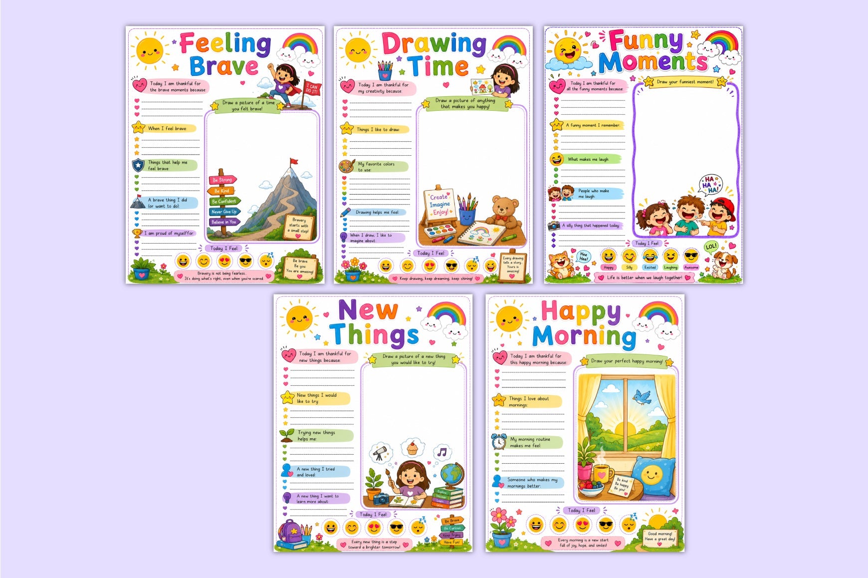 Gratitude For Kids Journal