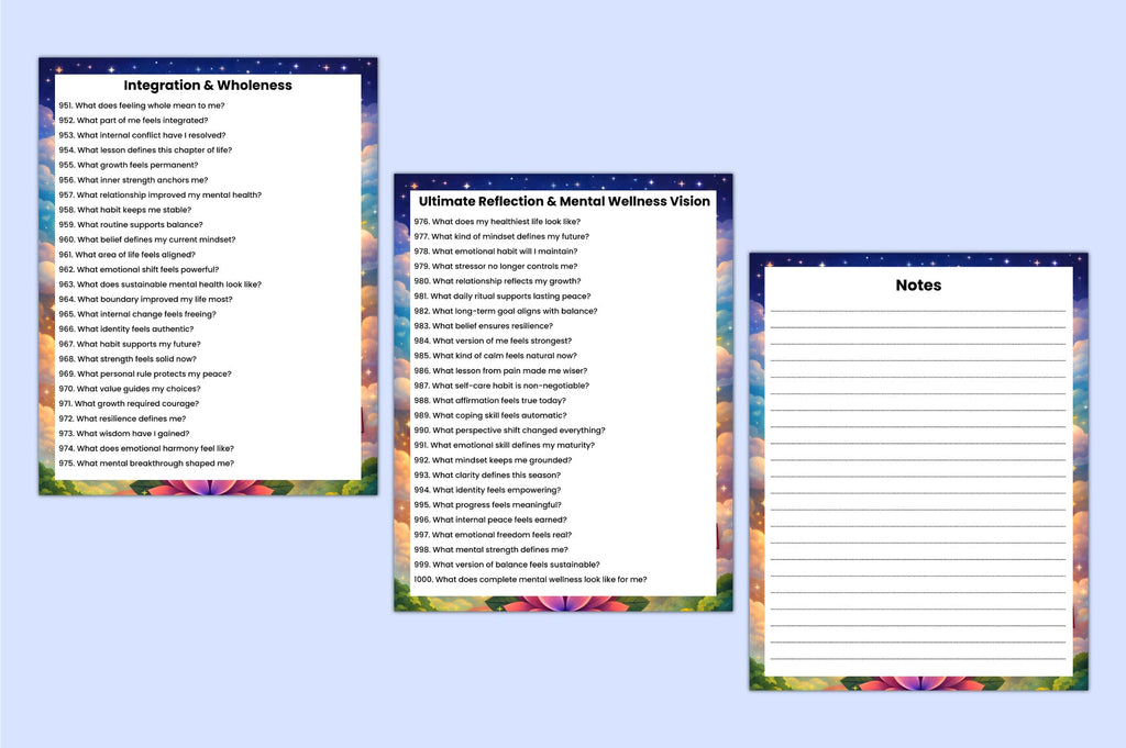 Mental Health Prompts