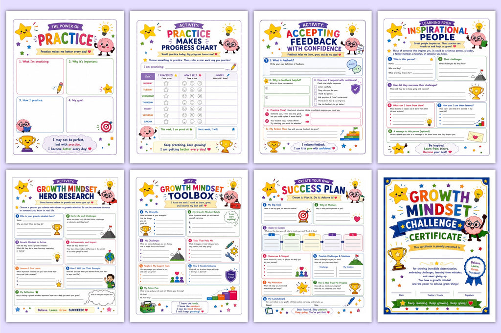 Growth Mindset Activities For Kids