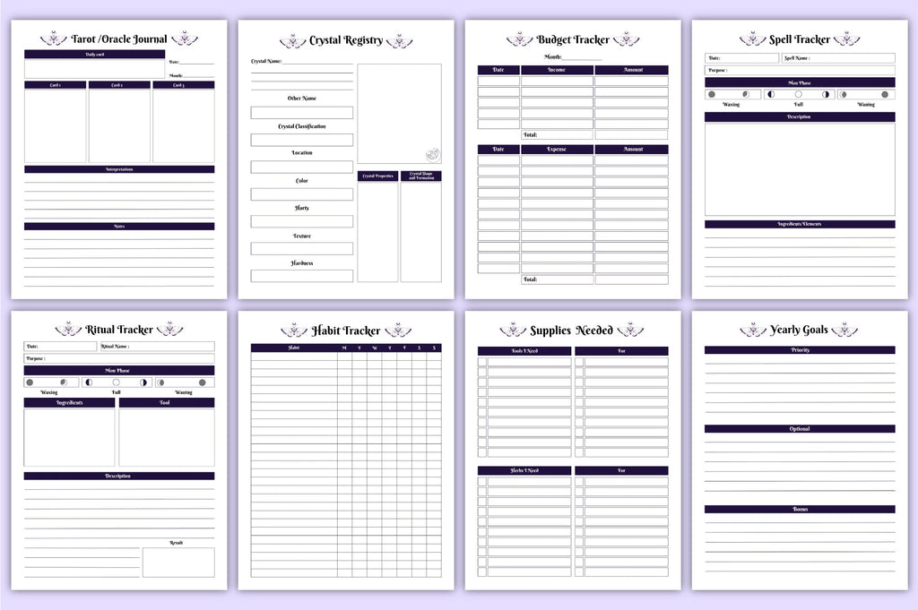 Witchy Magic Workbook