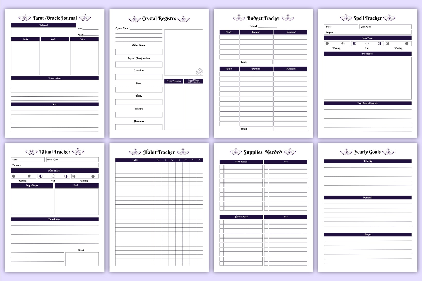 Witchy Magic Workbook