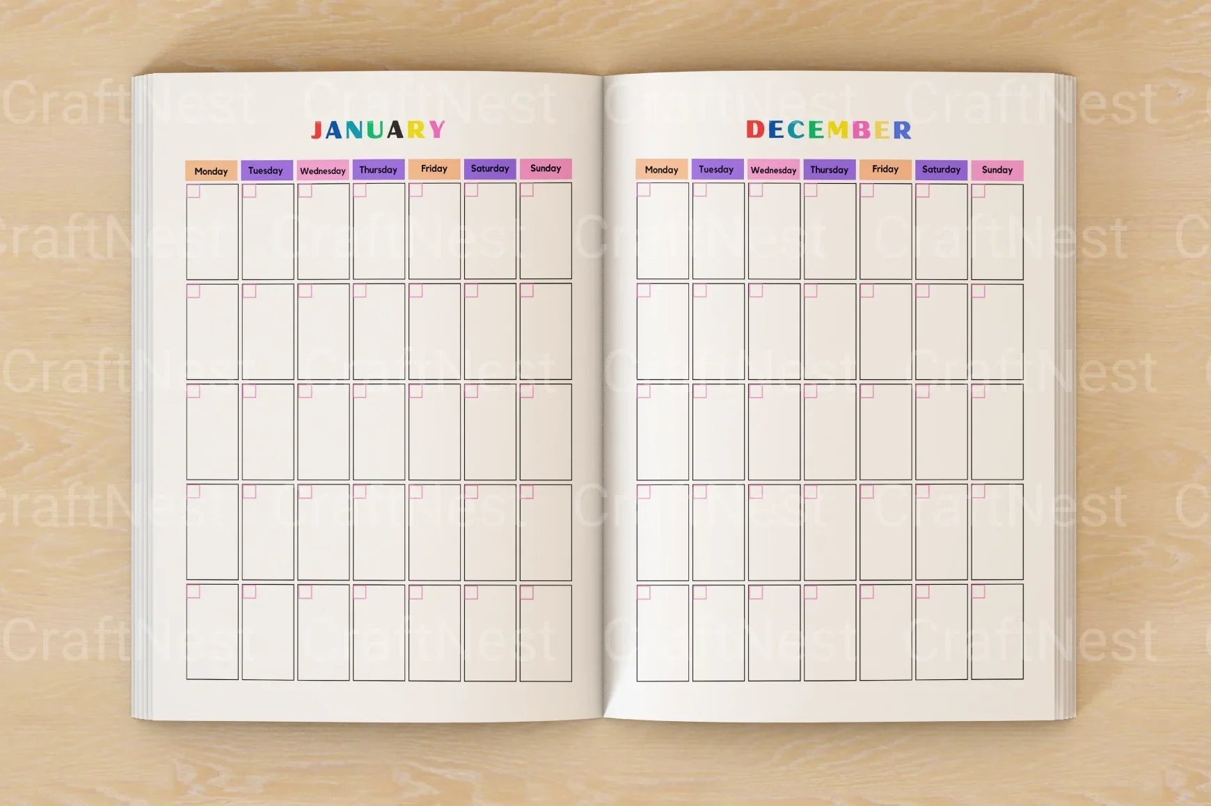 ADHD Printable Planner productivity and time management worksheets