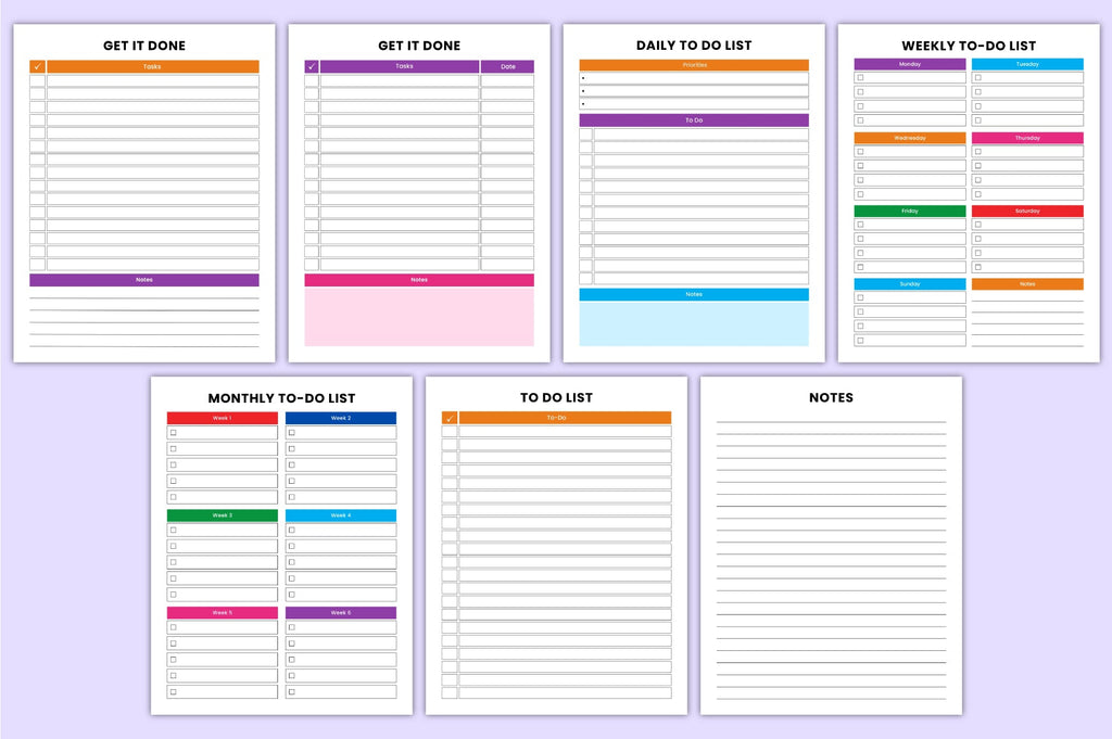 Adhd Brain Dump Planner