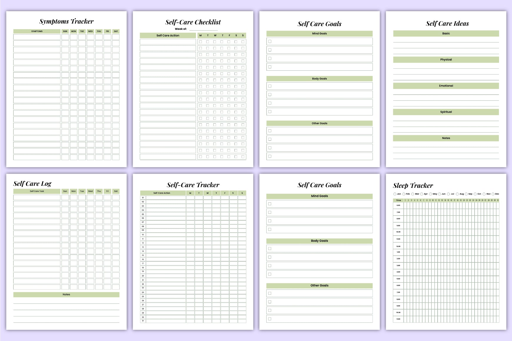 Therapy Self Care Workbook