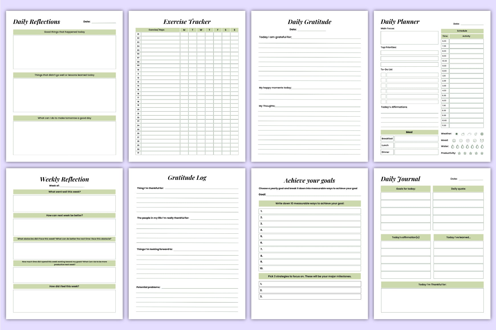 Therapy Self Care Workbook