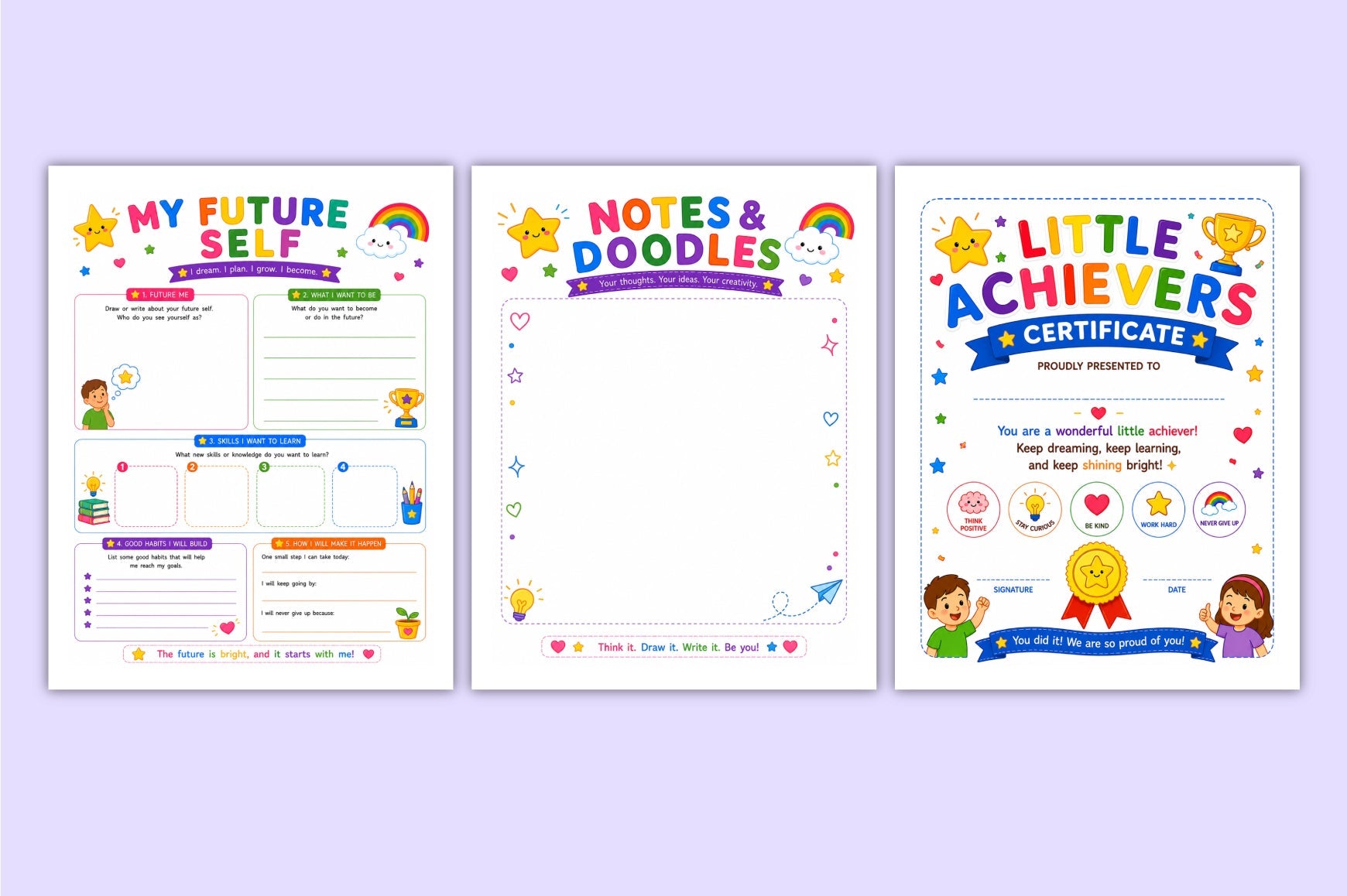 Little Achievers Planner
