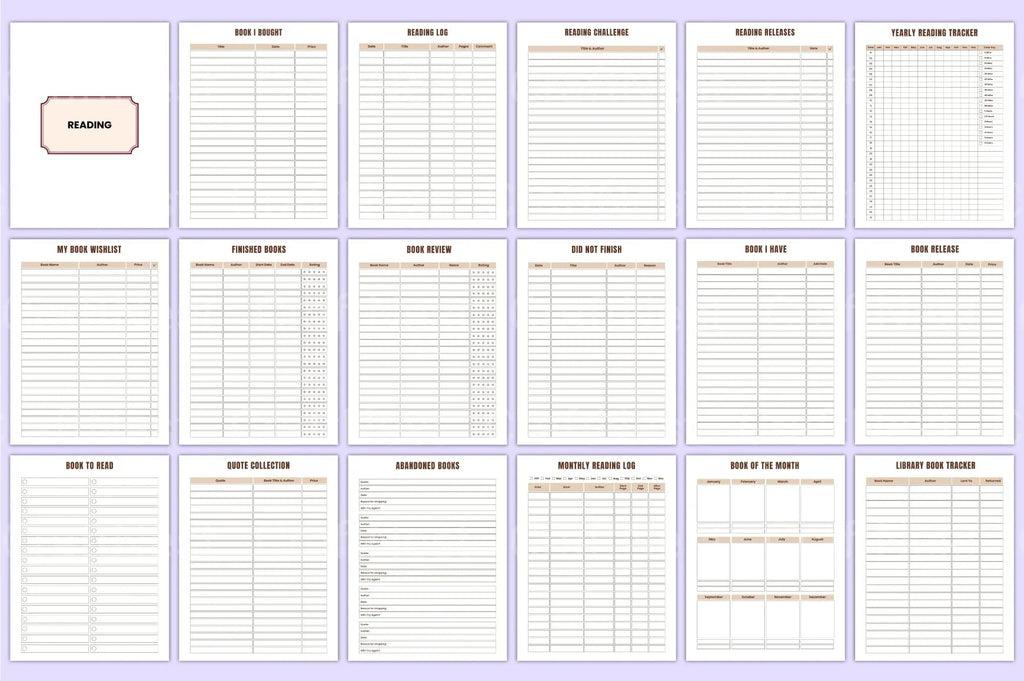 Ultimate ADHD Life Organizer organization toolkit and planner templates